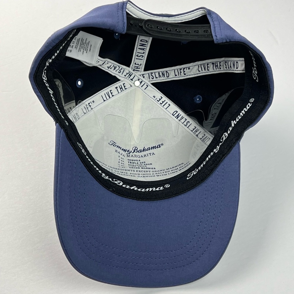 Tommy Bahama Snapback Adjustable Golf Cap Embroidered Logo-One Size Fits All - Picture 6 of 9